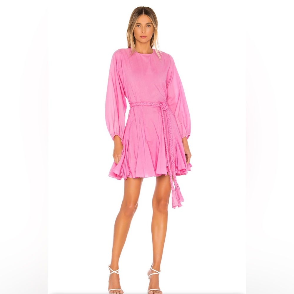 RHONE Ella Pink Long Sleeve Dress
